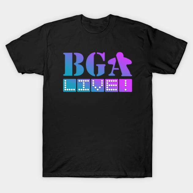 BGA Live! T-Shirt by Board Gamers Anonymous